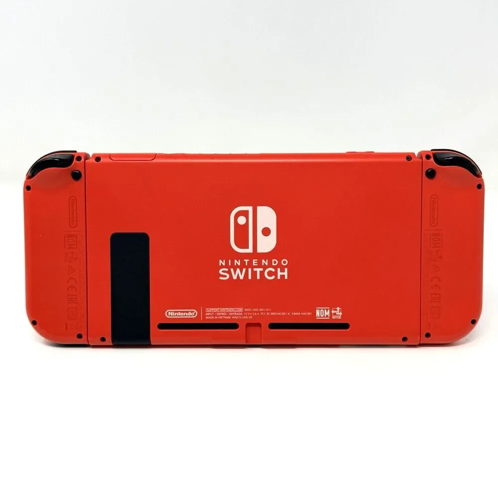 Nintendo Switch Mario Red Edition Console Red Joy Con Gaming System
